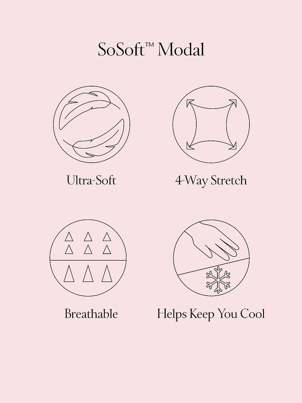 Victoria's Secret, Victoria's Secret SoSoft&trade; Modal Long Pajama Set, Winter Wine, detail, 4 of 5