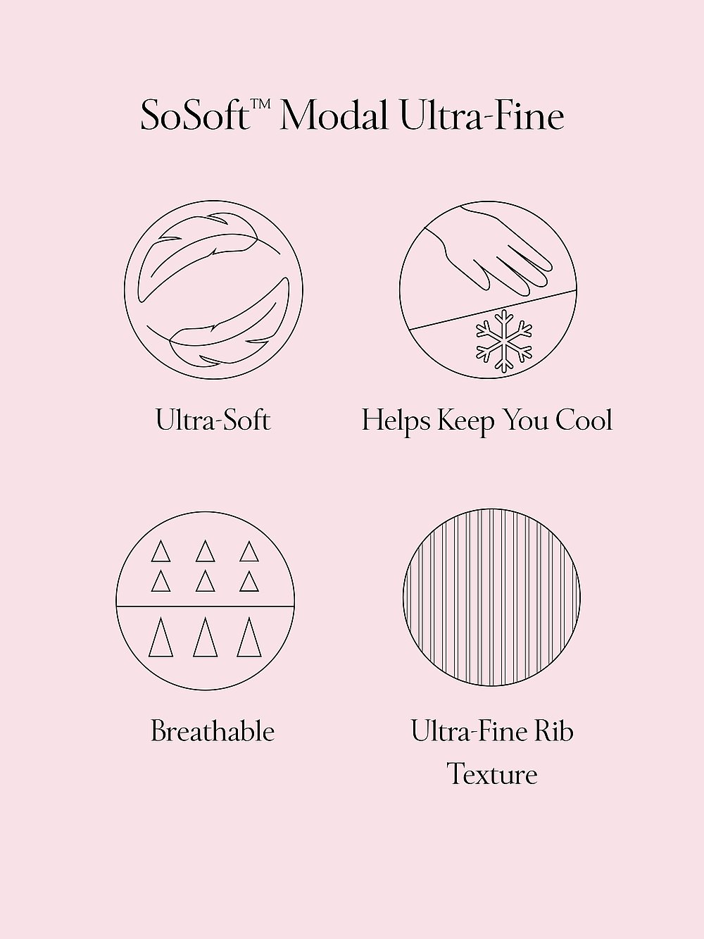 Victoria's Secret, Victoria's Secret SoSoft&trade; Modal Ultra-Fine Short Pajama Set, Pink Gin, detail, 4 of 4