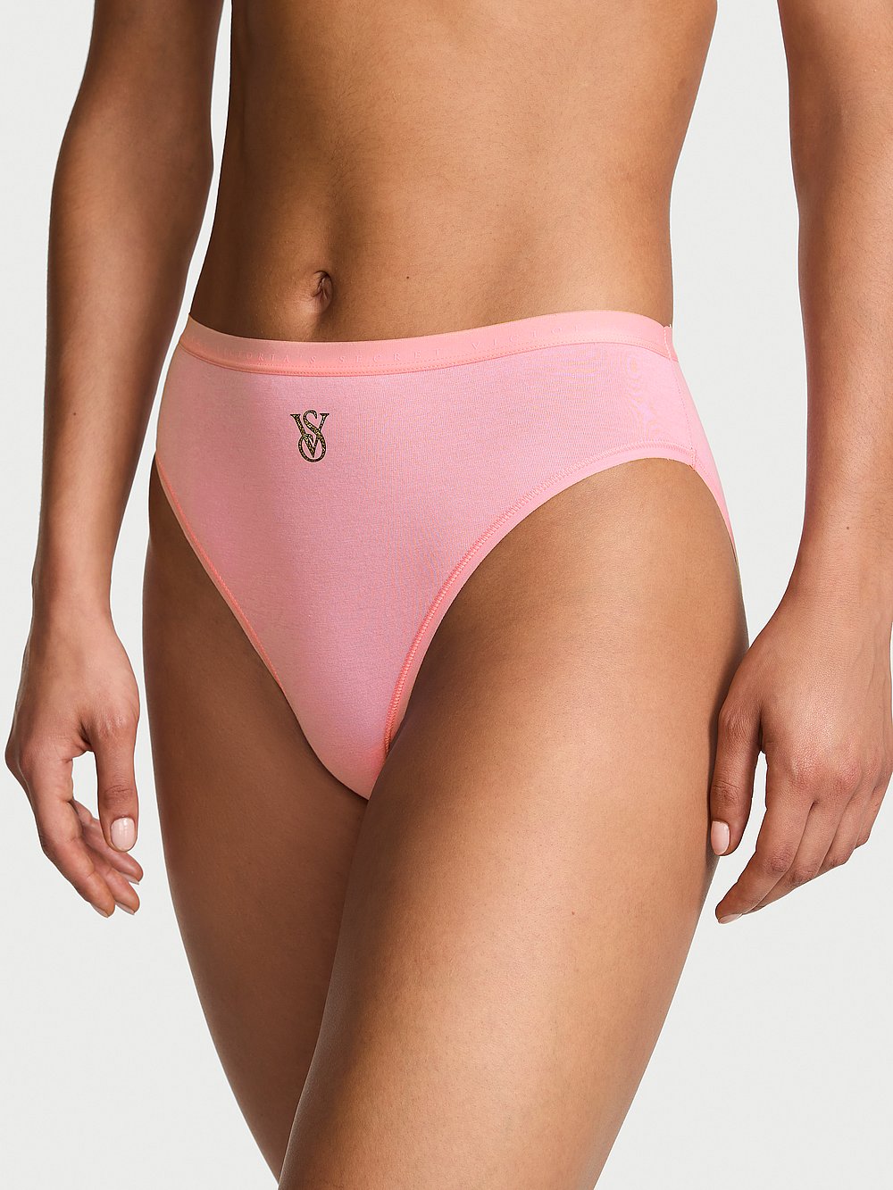 Victoria's Secret Stretch Cotton High-Leg Brief Panty