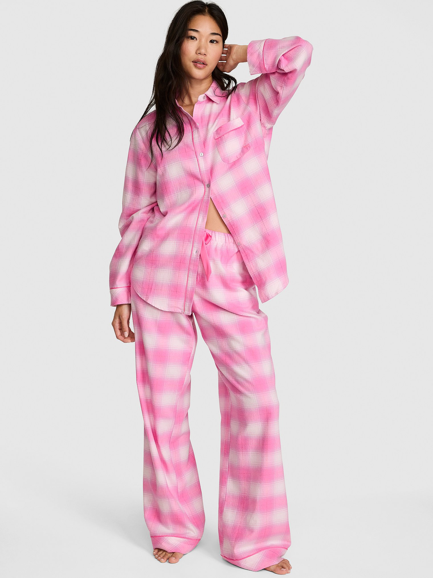 Favorite Flannel Long Pajama Set