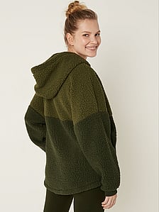 fuzzy victoria secret pullover