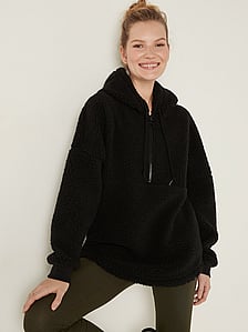 fuzzy victoria secret pullover