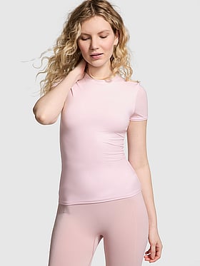 PINK Base Stretch™ Short-Sleeve Tee