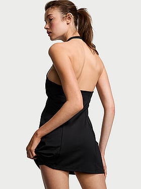 VS Essential Perforated Halter Dress