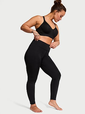 VS Essential High-Rise Perforated Leggings