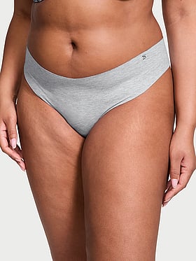 No-Show Cotton Thong Panty