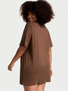 Haut De Pyjama Victoria’s Secret – Taille S – Gris – Coton/élasthanne – Neuf Sans étiquette
