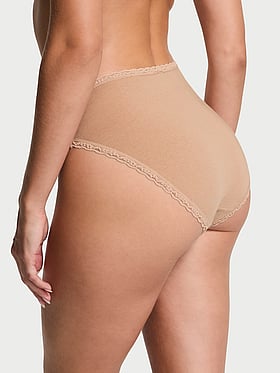 Lace-Waist Bikini Panty