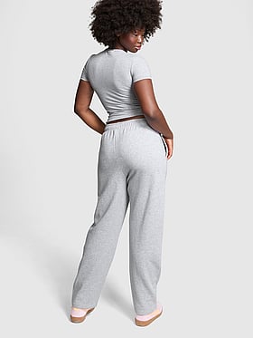 Run, Don't Walk Cargo Sweatpants in Flamingo Pink