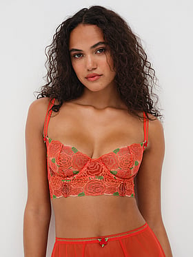 Set Perizoma E Reggiseno Victoria’s Secret X For Love And Lemons – Colore Lilla