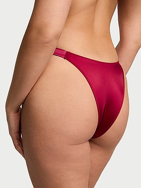 Scattered Shine Strap Brazilian Panty