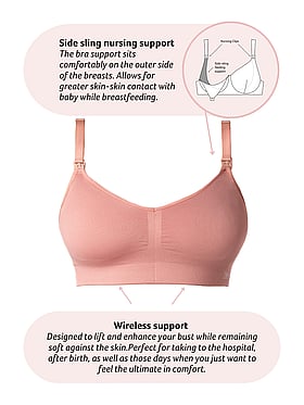 My Necessity 2.0 Flexfit Wirefree Nursing Bra