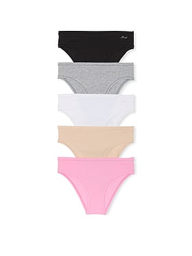 5-Pack Cotton Cheeky Panties