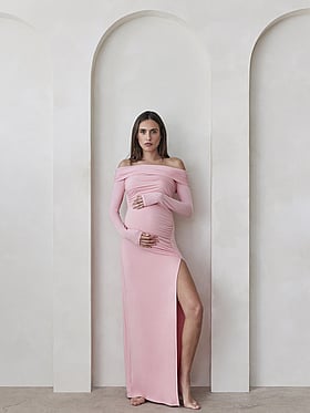 Off The Shoulder Evening Dress