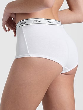 Logo Cotton Boyshort Panty
