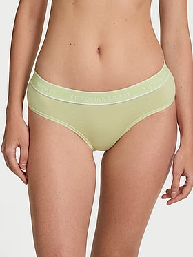 Logo Cotton Hiphugger Panty