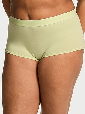 Logo Cotton Boyshort Panty