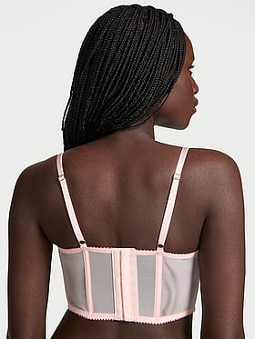 Bloom Embroidery Corset Top