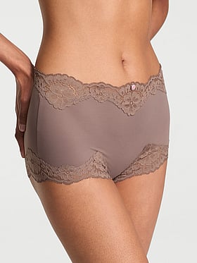 Lace-Trim Boyshort Panty