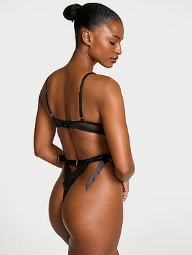 Wicked Unlined Lace Teddy