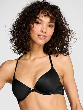 Wear Everywhere Front-Close Lightly Lined Full Coverage T-Shirt Bra