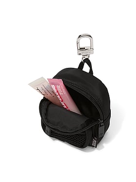 Mini Backpack Keychain Charm