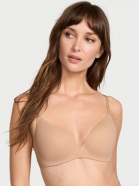 FlexFactor Lightly Lined Plunge Demi Bra