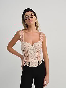 Peaches and Cream Bustier