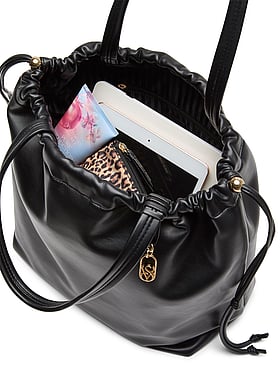 Luxe Cinched Carryall Tote