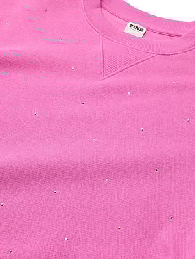 Ivy Fleece Oversized Crew Sweatshirt