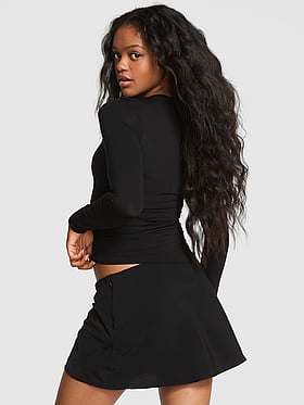 PINK Base Stretch™ Long-Sleeve Tee