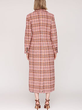 Cutaway Maxi Tailored Coat