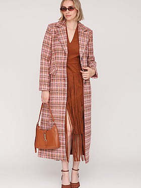 Cutaway Maxi Tailored Coat