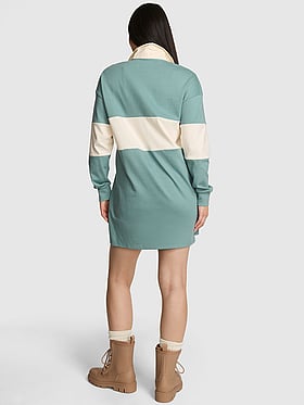 Oversized Rugby Polo Dress