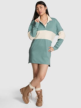 Oversized Rugby Polo Dress