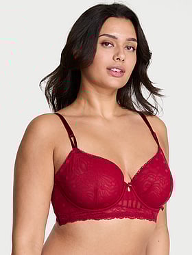 Sexy Tee Sheer Heritage Unlined Demi Bra Top