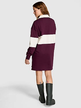 Oversized Rugby Polo Dress
