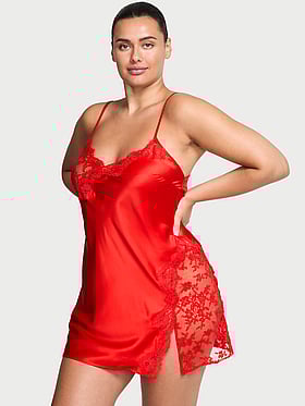 Dare to Dream Lace & Satin Slip