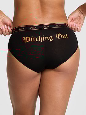 Logo Cotton Hiphugger Panty