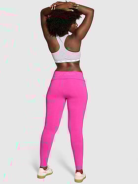 All-Day Cotton Foldover Leggings