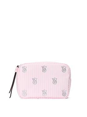 Shine Logo Travel Makeup Bag