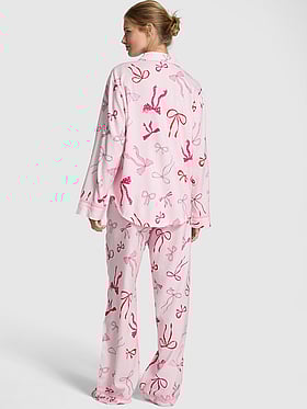 Flannel Long Pajama Set