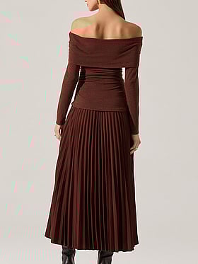 Tanaia Mixed Media Dress