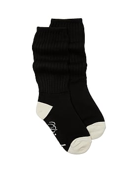Ribbed Slouch Socks