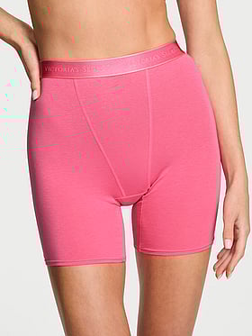 Logo Cotton High-Waist Boxer Brief