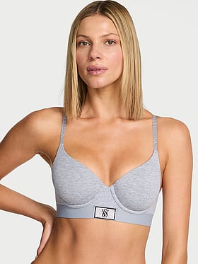Shine Patch Lightly Lined Demi Bra