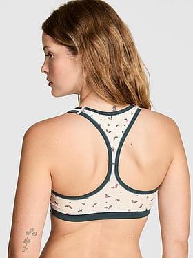 Cotton Dorm Unlined Racerback Bralette