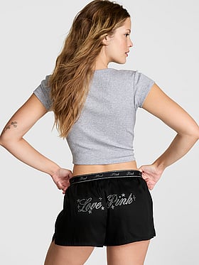 Silky Sleep Boxy Pajama Shorts