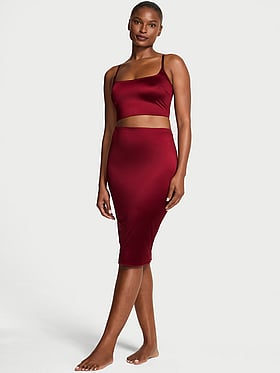 victoria secret red slip dress 1990s Vintage Victoria's Silk Ariel Yujin nows the time to pick up the perfect little red Dress Vintage Gold Tag Victoria's Secret