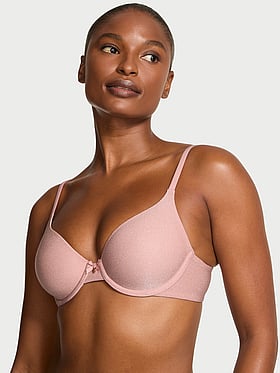 Shimmer Lightly Lined Full-Coverage Bra